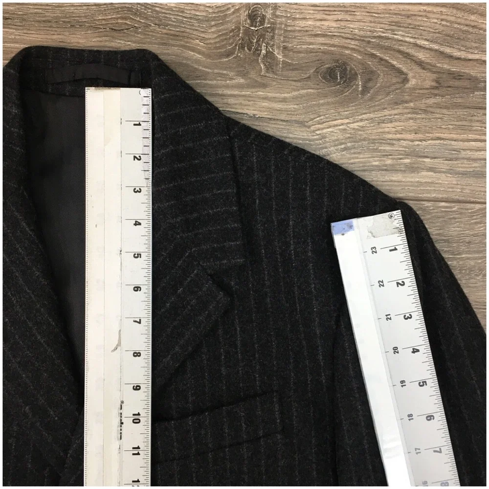 VINTAGE J CREW Mens Blazer Sport Coat Casual Jacket Size L (‎ 44R ) Wool Suit